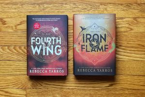 Fourth Wing & Iron Flame by Rebecca Yarros | Mom Is Trying
